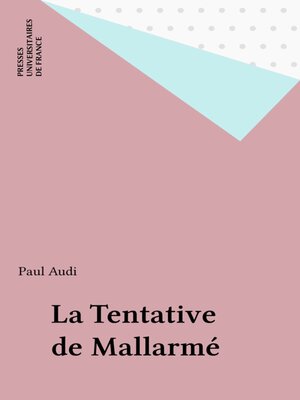 cover image of La Tentative de Mallarmé
